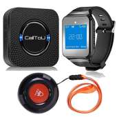 Similar to NiCalBel - CallToU Wireless Caregiver Pager Call Button Nurse Alert System Vibration Pager for Home/Elderly/Patient 1 Wrist Pager 1 Plugin Receivers 1 Waterproof Transmitter