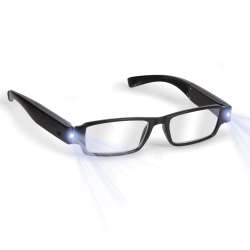 The Rechargeable LED Reading Glasses - Hammacher Schlemmer