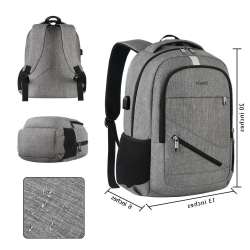 Travel Laptop Backpack, Mancro Anti Theft Durable College
