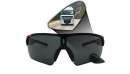 TriEye Sport Photochromatic Bike Glasses with Integrated Mirror - BLACK TriEye Sport Photochromatic Bike Glasses with Integrated Mirror - BLACK