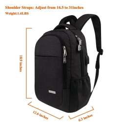 Tzowla Travel Laptop Backpack,Business Anti-Theft Water ...
