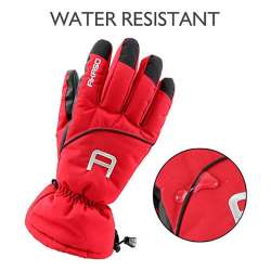 AKASO Ski Gloves - 3M Thinsulate Insulated Warm Snow ...