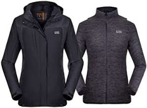 Venustas Women's 3-in-1 Heated Jacket with Battery