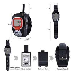 Buy VECTORCOM Portable Digital Wrist Watch Walkie Talkie ...