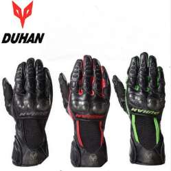 Duhan DS02 Motorcycle gloves genuine leather long men ...