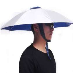 Foldable Headwear Sun Umbrella Hats Cap Hands Free for ...