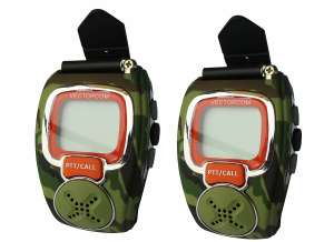 VECTORCOM Portable Digital Wrist Watch Walkie Talkie Two ...