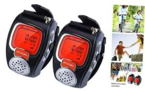 VECTORCOM Portable Digital Wrist Watch Walkie Talkie Two ...