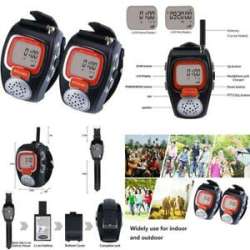 Vectorcom Rd08 Portable Digital Wrist Watch Walkie Talkie ...