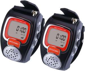 VECTORCOM RD08 Portable Digital Wrist Watch Walkie