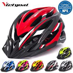 VICTGOAL Bicycle Helmet for Men Women Led Light Visor MTB ...