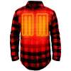 ActionHeat 5V Battery Heated Flannel Shirt - MEDIUM ActionHeat 5V Battery Heated Flannel Shirt - MEDIUM