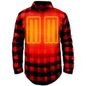 ActionHeat 5V Battery Heated Flannel Shirt - MEDIUM