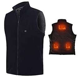 Electric Heated Vest Vinmori Washable Size ...
