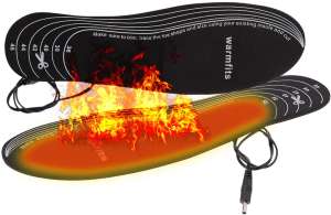 Warmfits Battery Powered Rechargeable Heated Insoles