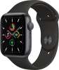 Apple Watch SE (GPS) 44mm Aluminum Case with Black Sport Band - Space Gray Apple Watch SE (GPS) 44mm Aluminum Case with Black Sport Band - Space Gray