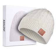 ASIILOVI Bluetooth Beanie (02-White)