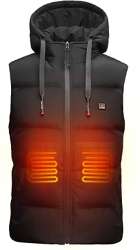 DEWBU Heated Vest With 7.4V Battery Pack Lightweight ...