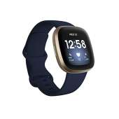 Fitbit Versa 3 Health & Fitness Smartwatch - Midnight Blue/Gold