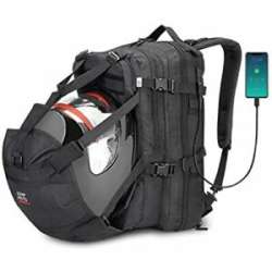 Kemimoto Motorcycle Backpack, Helmet 37L Bag, Snowmobile ...