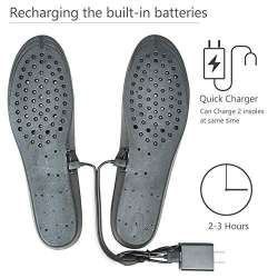 MANTUOLE Rechargeable Smart Heated Insoles. Control ...