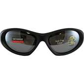 New Birdz Gull Jet Ski Watersport Floating Goggles Interchangeable Between Goggles/Sunglasses with Smoke Mirrored Lenses.