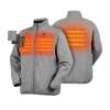 ORORO Men's Heated Fleece Jacket Full Zip with Battery Pack ORORO Men's Heated Fleece Jacket Full Zip with Battery Pack