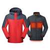 Venustas Men's 3-in-1 Heated Jacket - RED Venustas Men's 3-in-1 Heated Jacket - RED