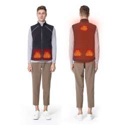 Vinmori Power Pack Heated Vest for Men| Adjustable Zipper ...