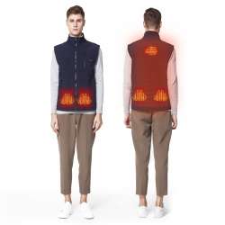 Vinmori Power Pack Heated Vest for Men| Adjustable Zipper ...