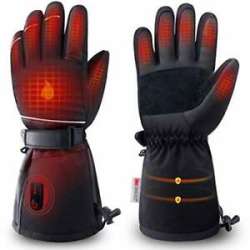 ZEROFIRE Heated Gloves for Men & Women, Waterproof ...