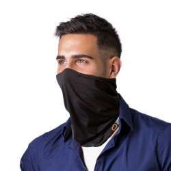 Copper Compression Face Covering and Neck Gaiter for Men and Women