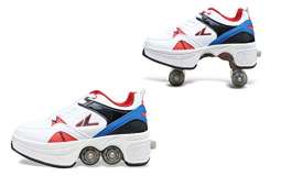 Deformable Sports Roller Skates