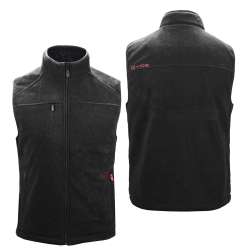 Gerbing Gyde Thermite Fleece Heated Vest for Men, Black - 7V