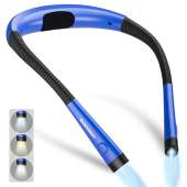 Glocusent LED Neck Reading Light - LAKE BLUE
