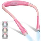Glocusent LED Neck Reading Light - PINK