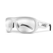 LIFT Safety Bold Safety Glasses (White Frame/Clear Lens)