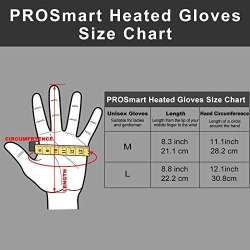 PROSmart Heated Gloves Rechargeable Electric Heating