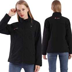 PROSmart Women's Heated Jacket Slim Fit Waterproof Heated ...