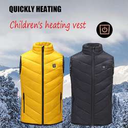 QQA Electric Heated Vest for Kids, USB Charging Body