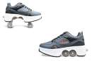 sanheng fire Deformation Parkour Shoes Four Rounds of Running Shoes Roller Skates sanheng fire Deformation Parkour Shoes Four Rounds of Running Shoes Roller Skates