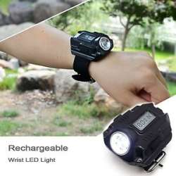 Super Bright Wrist LED Light Rechargeable Waterproof LED ...