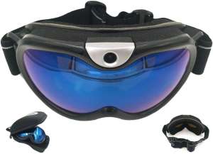 FOCUSHD Skiing Goggle Video Camera,Ergonomic Snowboarding Eyewear