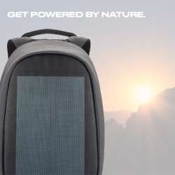 Get Powered by nature with the integrated solar panel of the Bobby