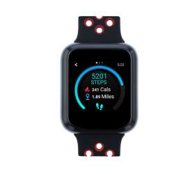 Itouch Air 3 Unisex Adult Black Smart Watch