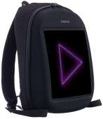 Pix Alternative - XBAG LED Backpack - BLACK