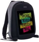 Pix Alternative - XBAG LED Backpack - GRAY