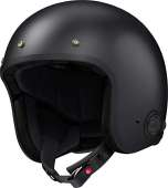 Sena Latitude Alt Men's Open Face Helmet (Matte Black, Large)