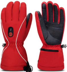 Smilodon Heated Gloves for Men Women, Rechargeable Battery ...
