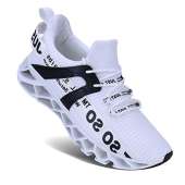 UMYOGO Mens Athletic Walking Blade - (9 M US, 1-White)